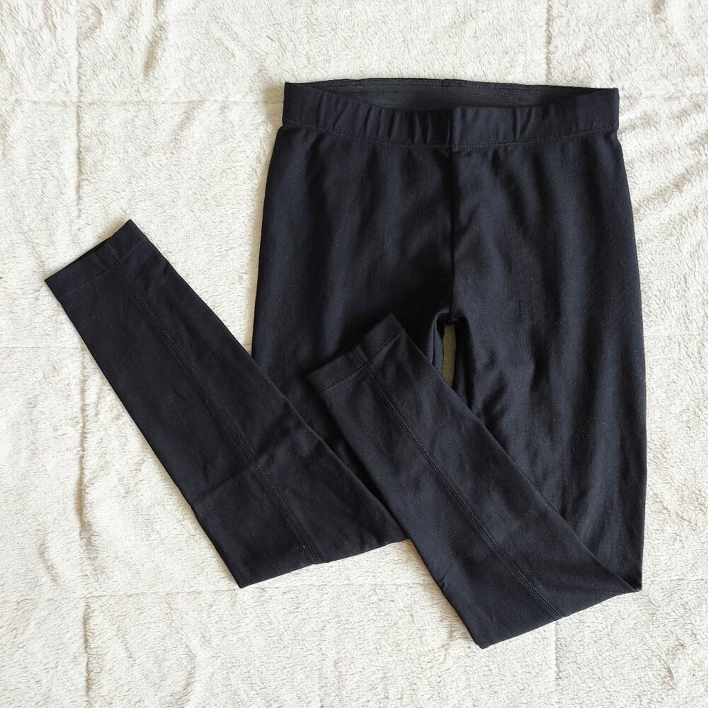 Vince. Black Classic Skinny Leg Legging